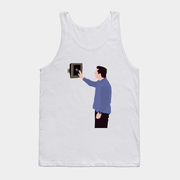 michael scott and  his $200 plasma screen tv Tank Top by aluap1006